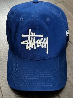 Stussy New Era Ball Cap Blue